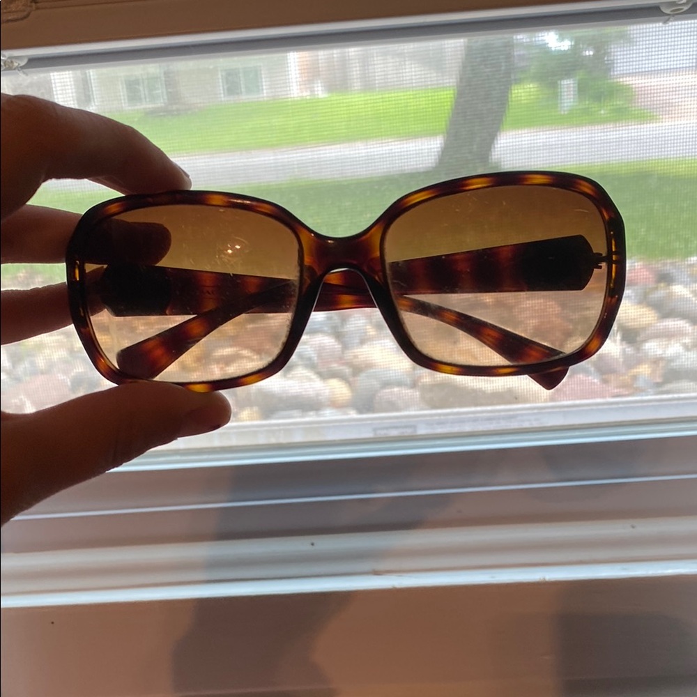 Coach Tortoise Shell Sunglasses